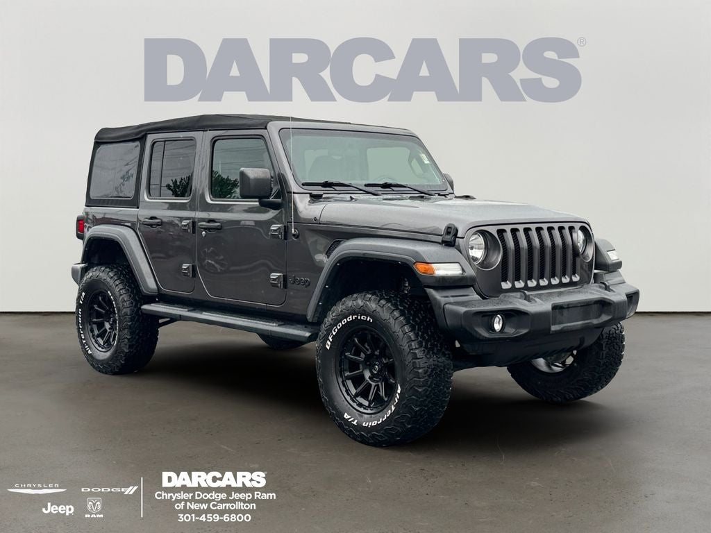 2022 Jeep Wrangler Unlimited Sport S w/Tech, Conv & Cold Weather PKG