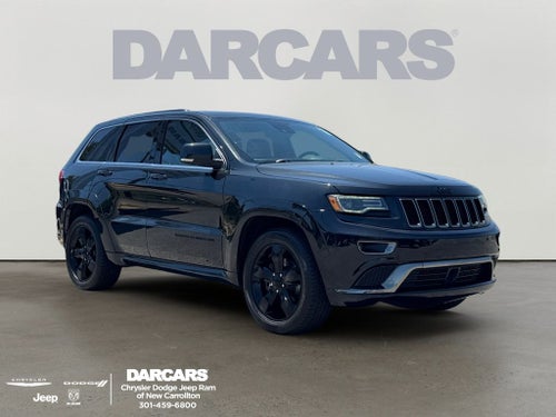 2016 Jeep Grand Cherokee High Altitude