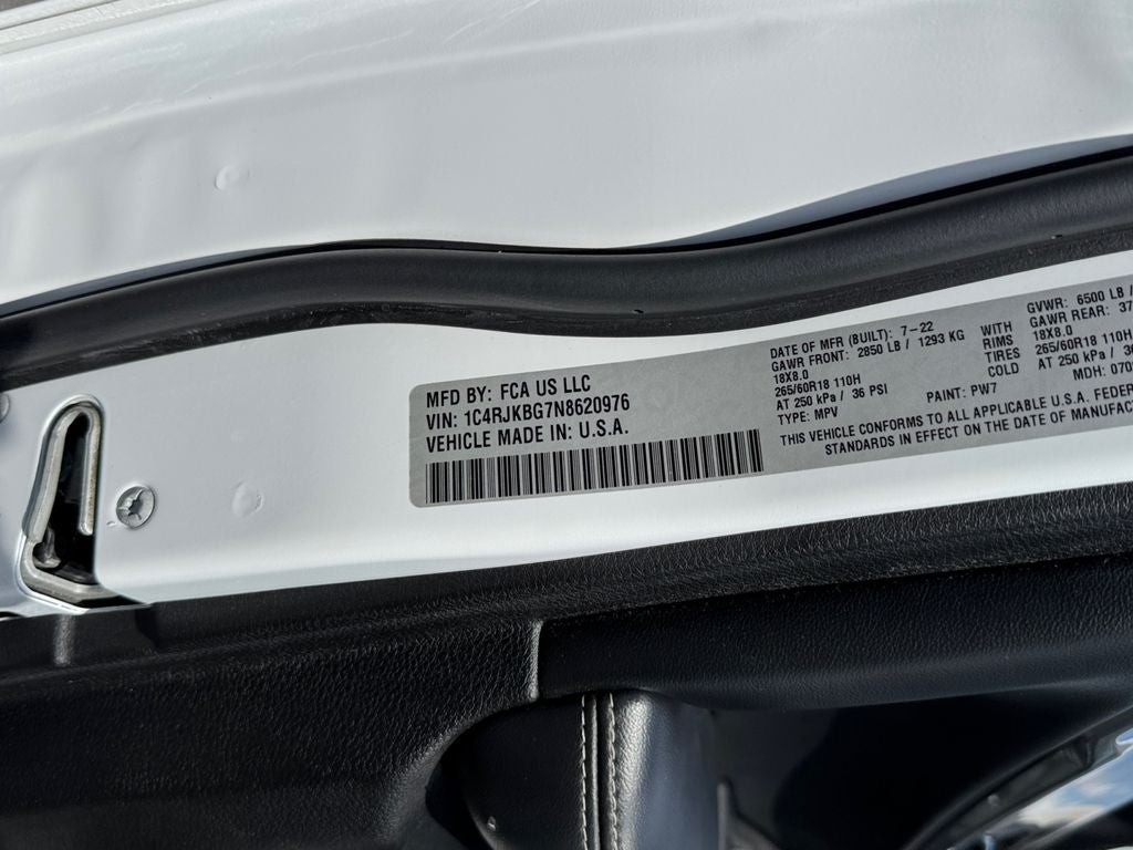 2022 Jeep Grand Cherokee L Limited