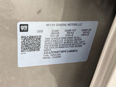 2023 Chevrolet Malibu LT Preferred Equipment Group