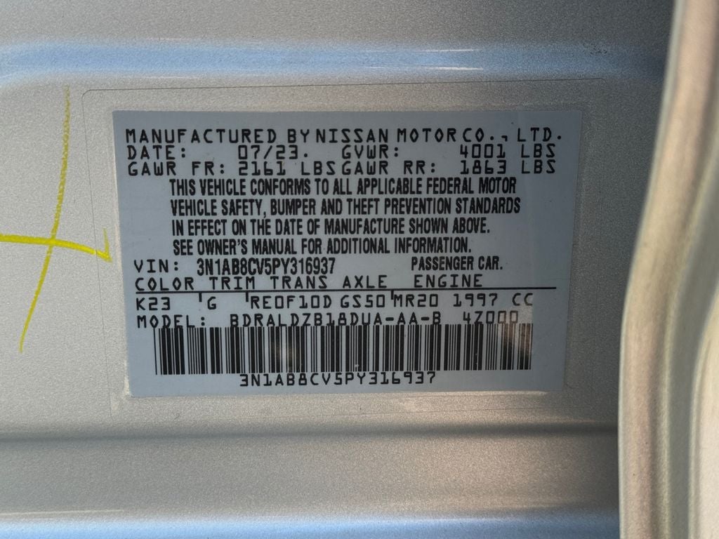 2023 Nissan Sentra SV