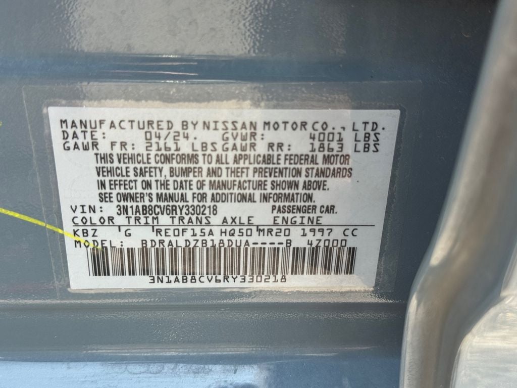 2024 Nissan Sentra SV