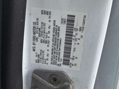 2017 Ford Transit Connect XL w/100a pkg