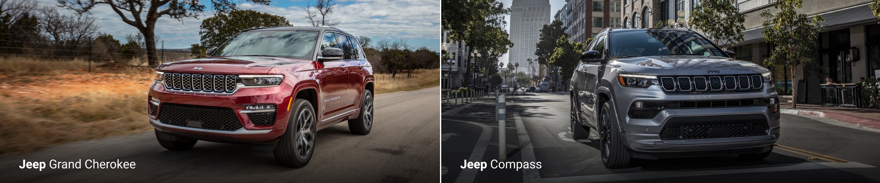 Jeep Compass vs Jeep Grand Cherokee