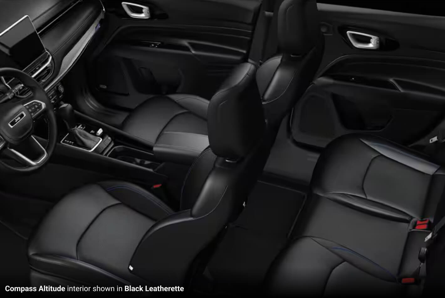 Jeep Compass Interior Colors and Upholstery Options