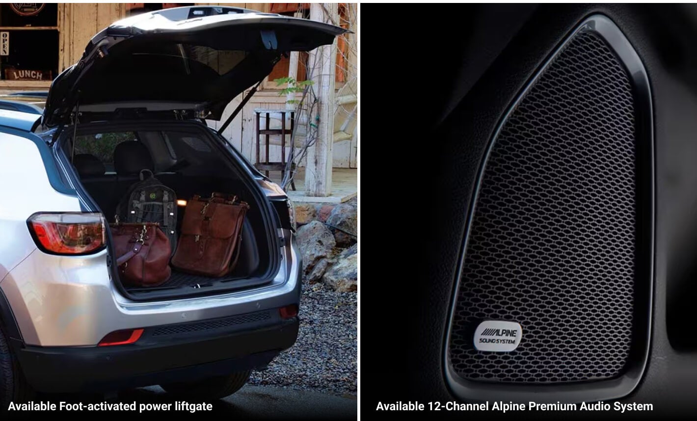 Do Jeep Compass Interior Features Vary by Trim? #2