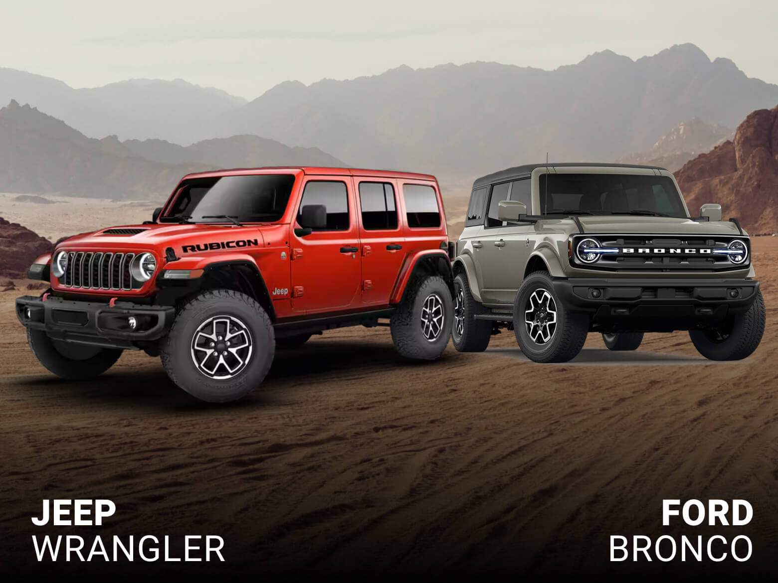 Ford Bronco Vs. Jeep Wrangler Comparison