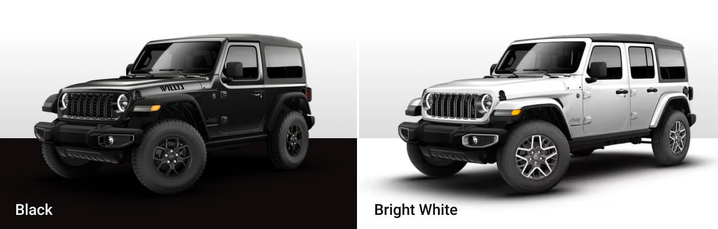 2026 Jeep Wrangler Exterior Colors