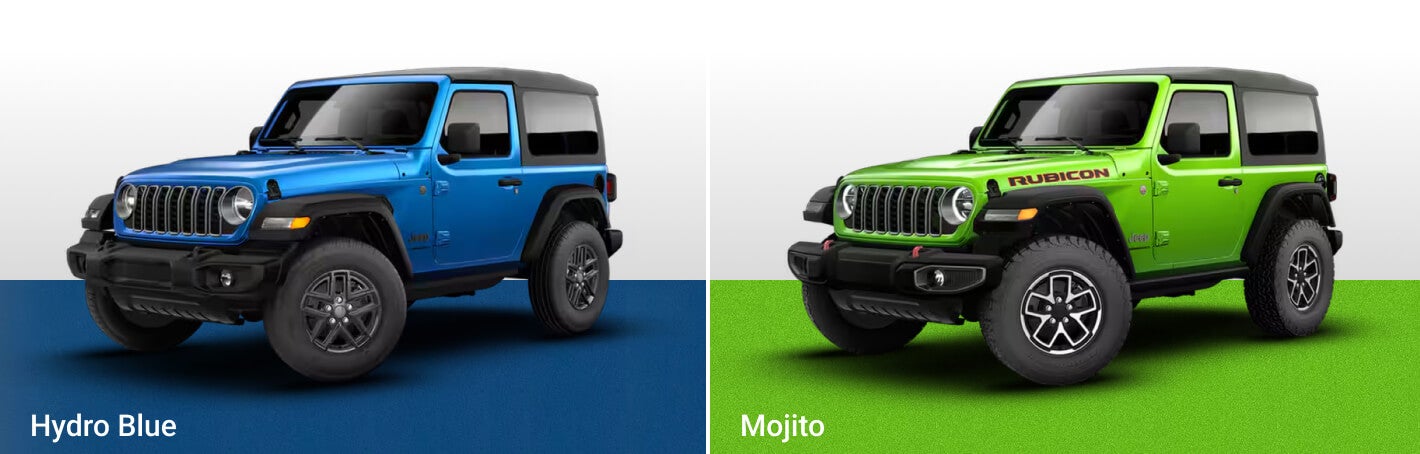 2026 Jeep Wrangler Exterior Colors