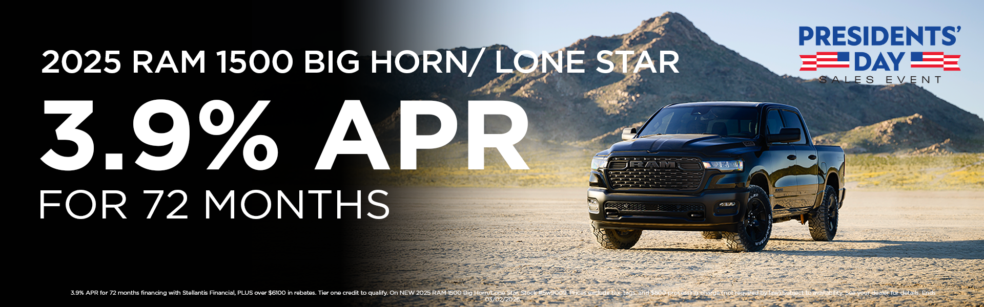 New 2025 RAM 1500 Big Horn/ Lone Star