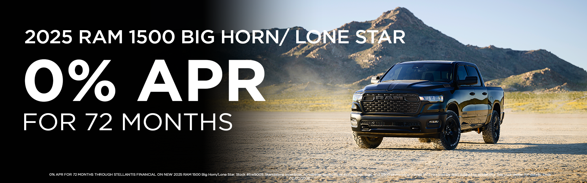 New 2025 RAM 1500 Big Horn/Lone Star