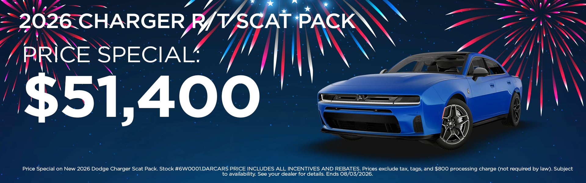 New 2026 Charger Scat Pack