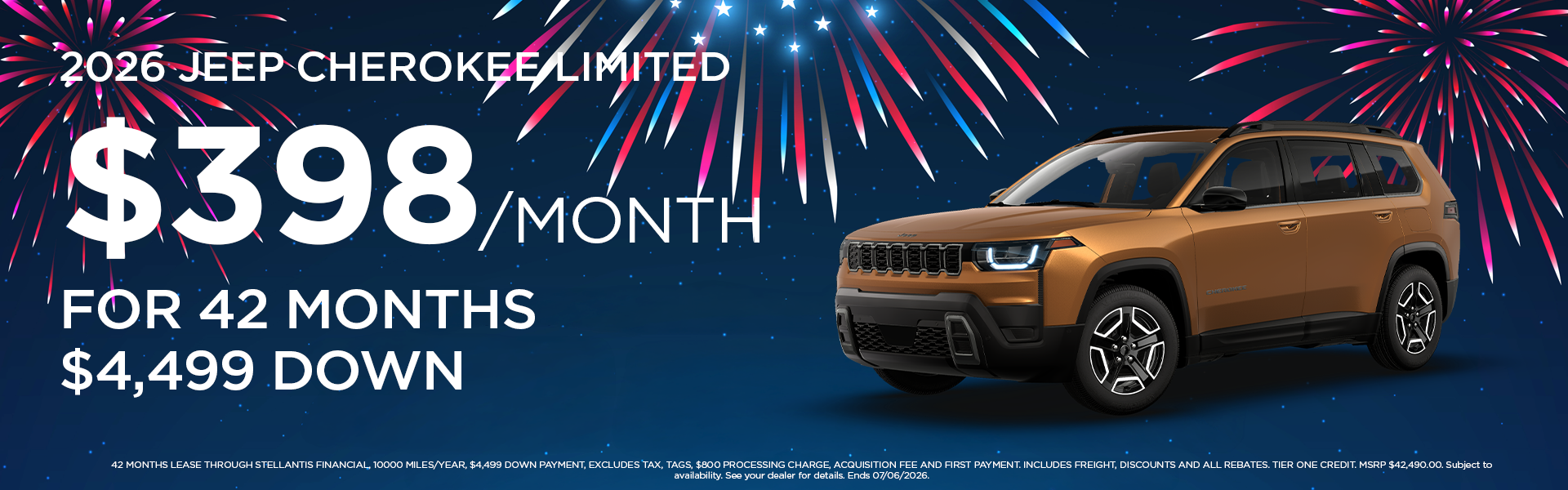 New 2026 Cherokee Limited 