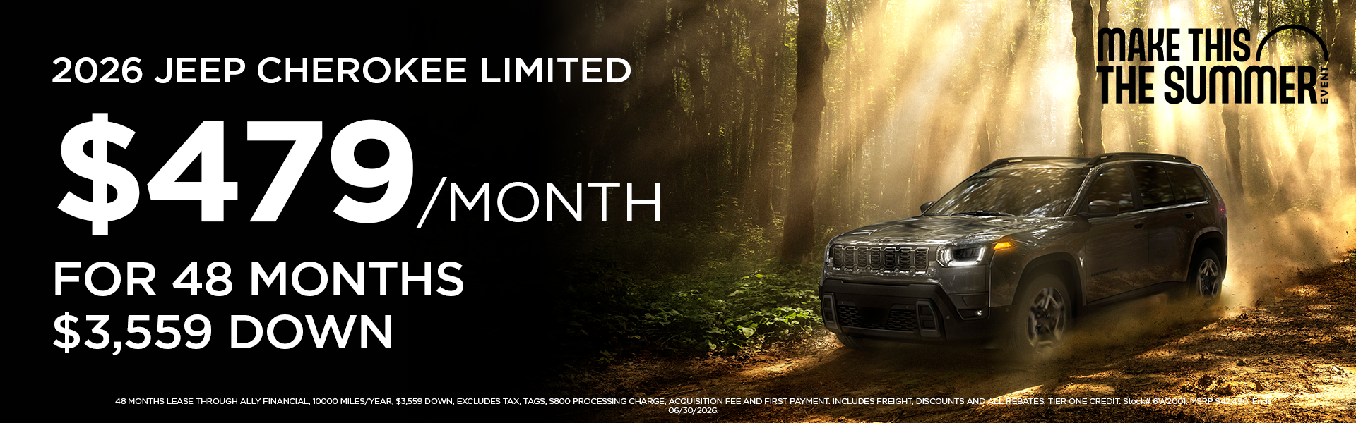 New 2026 Cherokee Limited