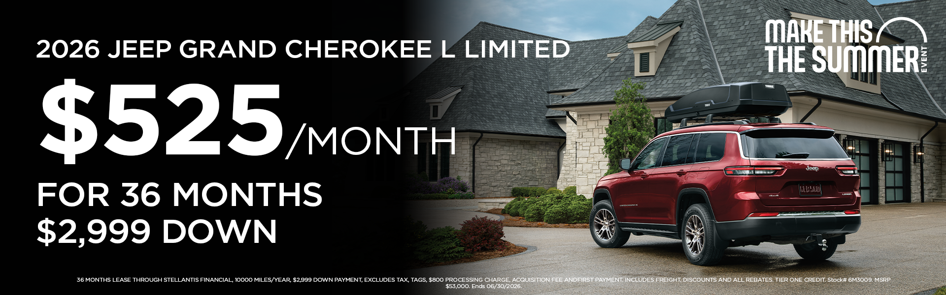 New 2026 Grand Cherokee L Limited