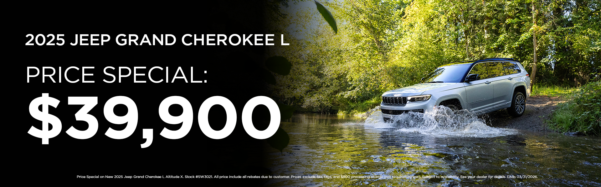 New 2025 Grand Cherokee L 