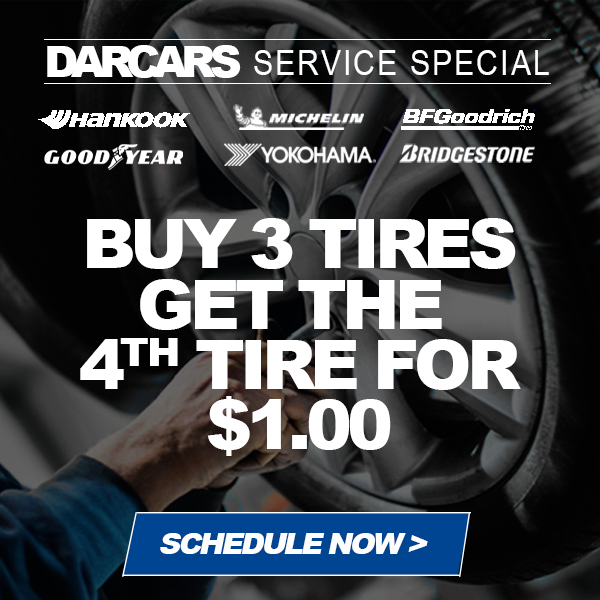 Buy 3 Tires, Get the 4th for $1
